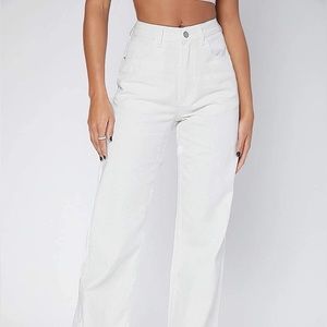 Traffic Vintage 90’s White Jeans
